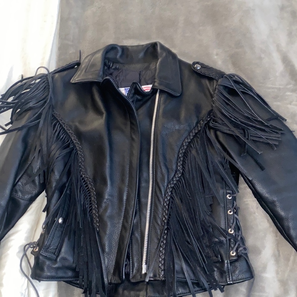 VINTAGE CLASSIC LEATHER JACKET